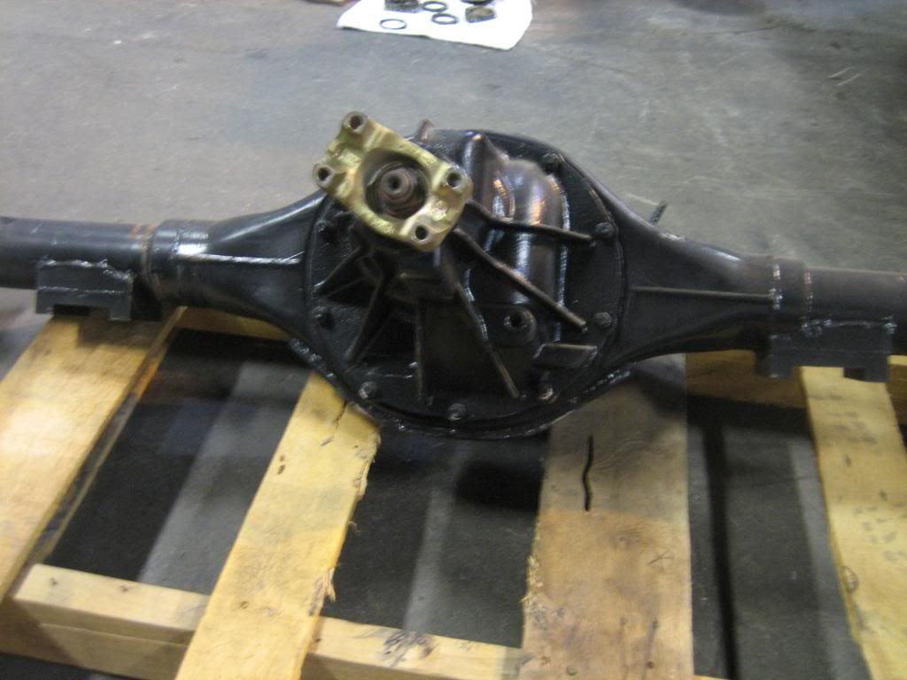 FS Hybrid D60Ford 9" Axle Set + Matching Rims/Swampers Pirate4x4